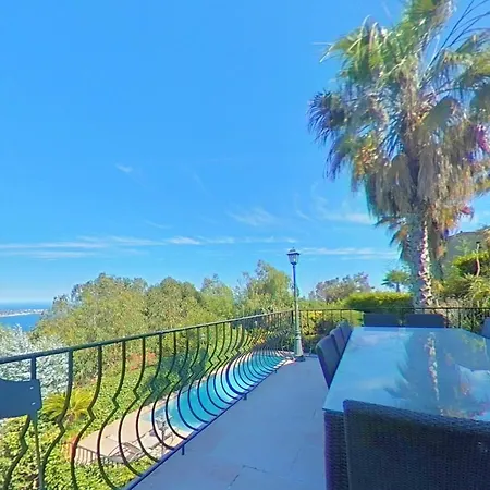 Villa Provencale Ab Avec Une Vue Mer Panoramique * Vallauris
